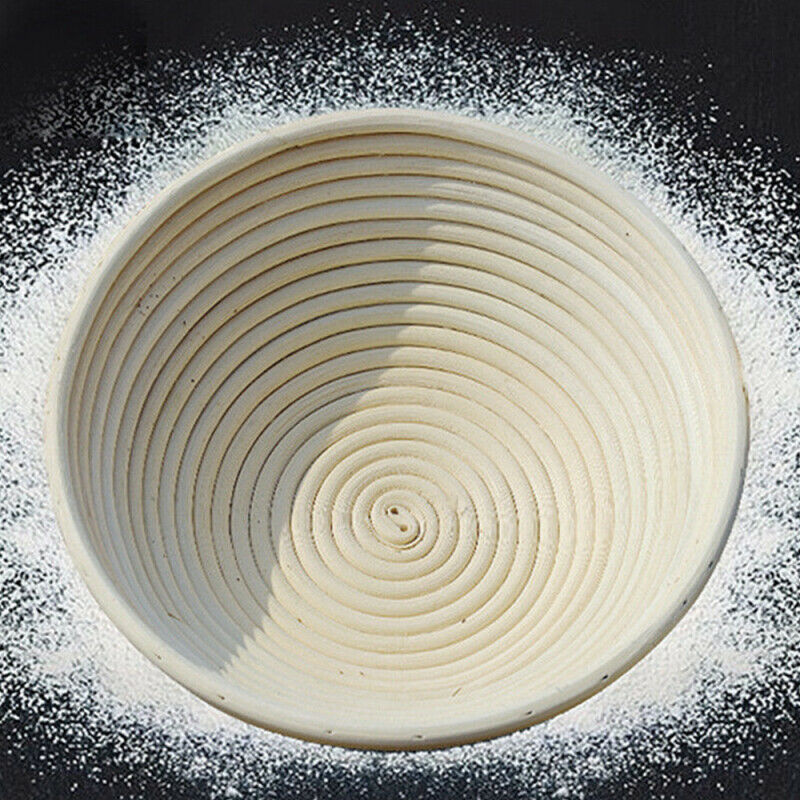 Wicker Bread Basket Banneton Brotform Rising Rattan Basket Oval Baguette French Bread Fermentation Baskets Kitchen Food Storage