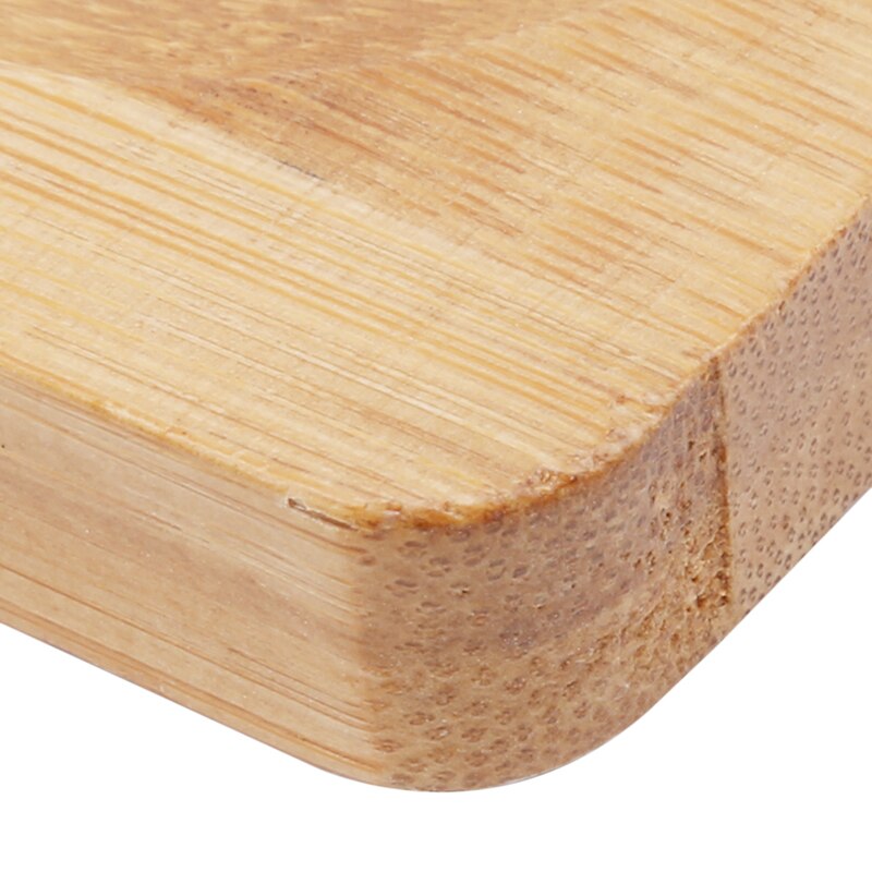 Badezimmer Zubehör setzt Natürliche Bambus Holz Schlecht Dusche Seife Tablett Gericht Lagerung Halfter Platte Dusche Seife Gericht