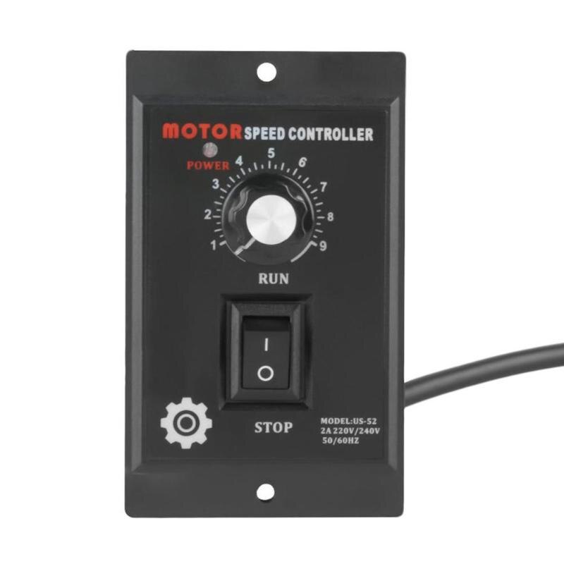 1pc AC Motor Speed Controller 400W AC 220V Motor Speed Pinpoint Regulator Controller Forward