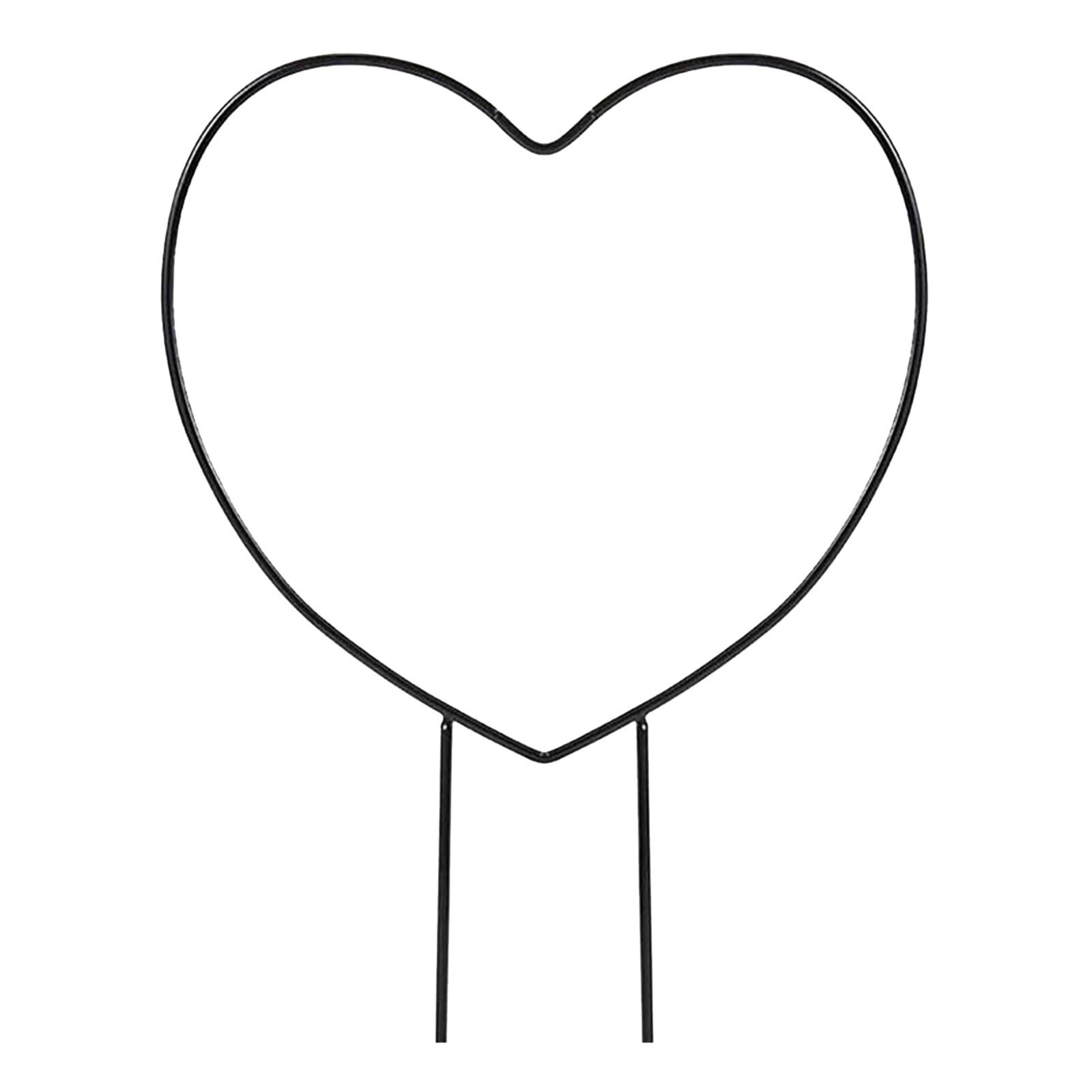 Plant Heart-shaped Bracket Climbing Plant Garden Taid Retro Potted Plant Rustproof Round Поддержка Растений: A