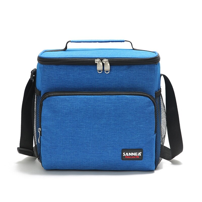 Bolsa térmica à prova d&#39;água, refrigerador de praia oxford 12l para acampamento e refrigerador: Azul