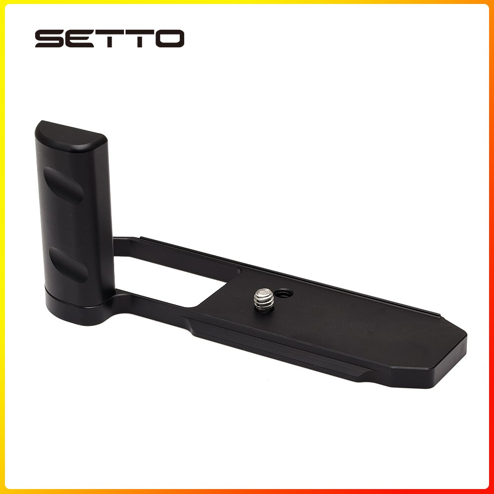 Empuñadura de Metal para cámara Nikon Zfc, placa de liberación rápida, Compatible con Arca/RRS