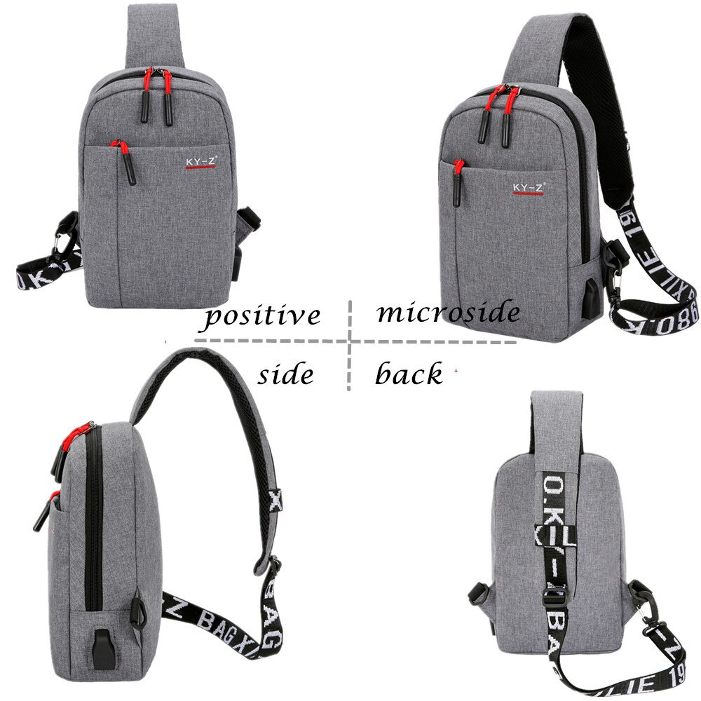 Veelzijdige outdoor vrijetijdstas voor heren, schoudertas, crossbody tas 28*18*8cm