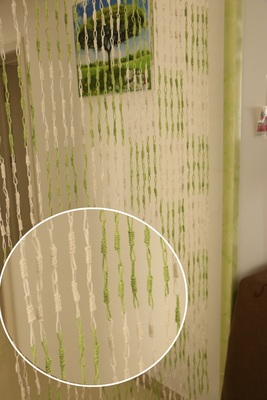Gardiner halm majs blade dør halm fletning skillevæg håndlavet siv gardin hængende rumdeler skærm skillevæg separator de: 4 30 stk