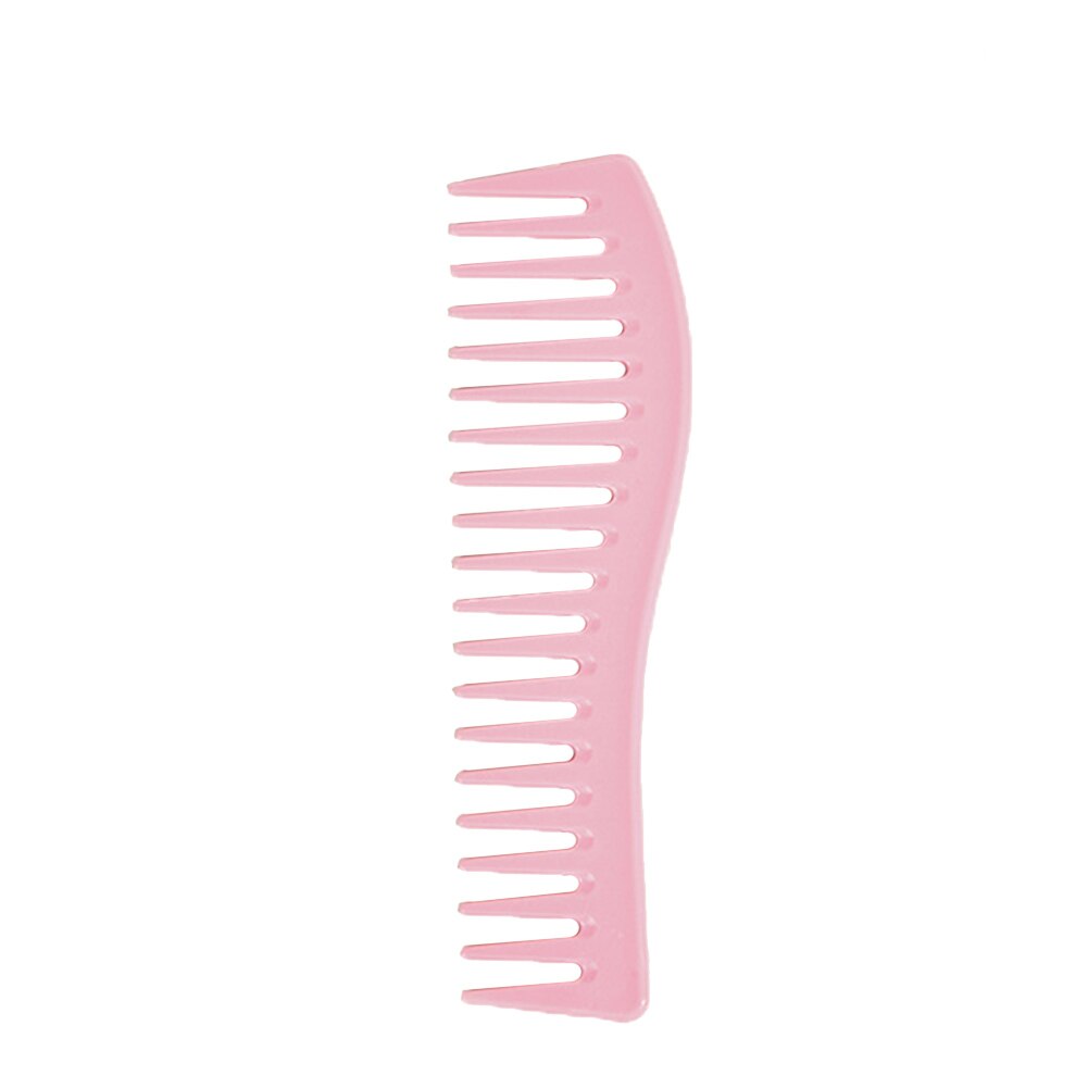 1Pc Kappers Kam Hair Styling Hand Grip Kam Kapsalon Gereedschap Multicolor Kappers Grove Kammen Haarverzorging Styling: 06