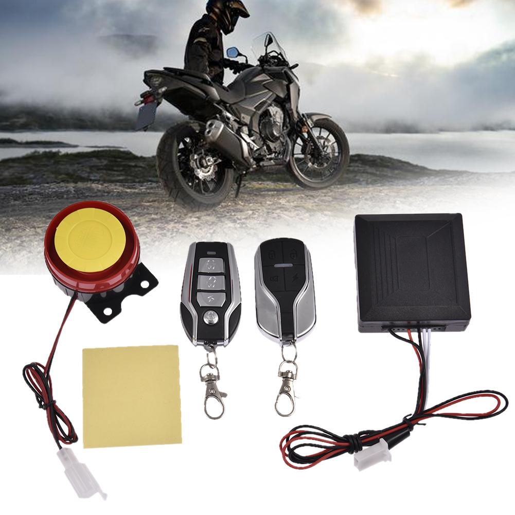 Motorcycle Alarm System Anti-theft Security Alarm Protection Remote Control 150M Universal Scooter Chopper Motor Bike