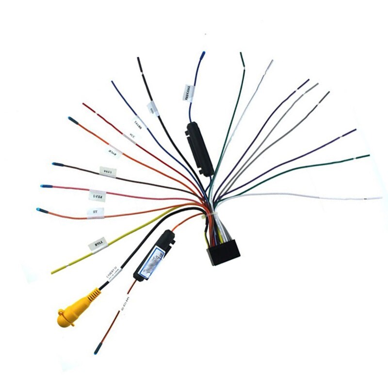 Universal coche 20Pin DVD Radio ISO Cable de alimentación arnés conector de clavija