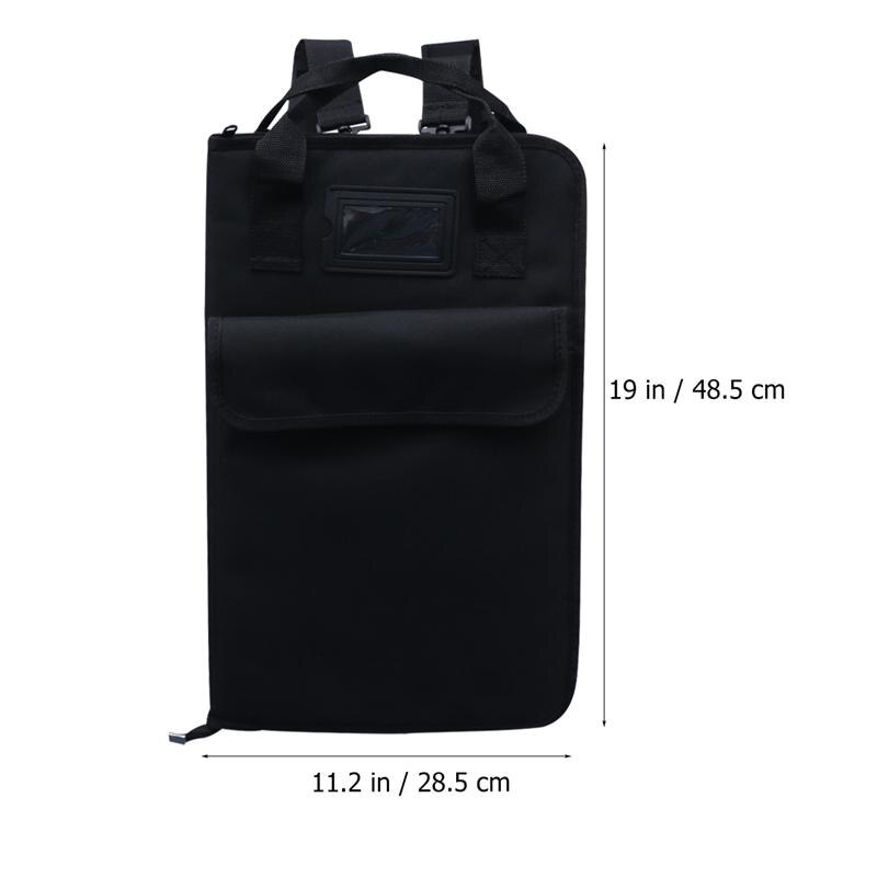 1Pc Tas Drummer Tas Stok Zak Drum Stok Houder Voor Opslag Thuis Outdoor Student