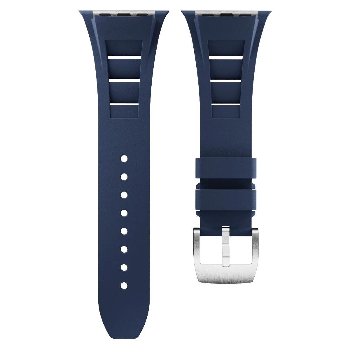 Rubber Soft Band for Apple Watch 49mm 46mm 45mm 44mm Silicone Sports Strap for IWatch Series Ultra 2/1 10 9 8 7 6 5 Se Bracelet: Black Yellow / 16mm