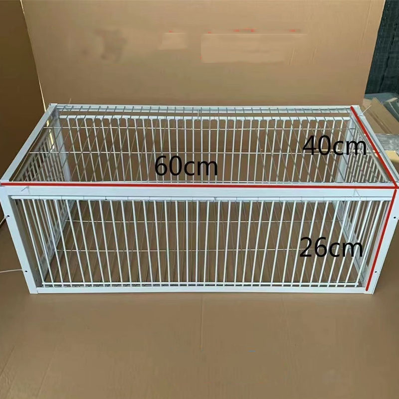 Pigeon Trap With Two One-Way Access Entrances Bird Trap 16x12x10 Inch