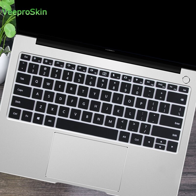 Laptop Keyboard Cover Protector skin for Huawei MateBook D 15 AMD Ryzen 15.6" for Huawei Mate Book D15: black