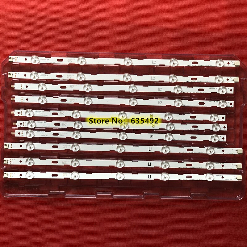 839mm LED Backlight strip 10leds For LG 42 inch LCD TV 42LN5200 6916L-1402A 6916L-1403A 6916L-1404A 6916L-1405A 42 V13 cDMS