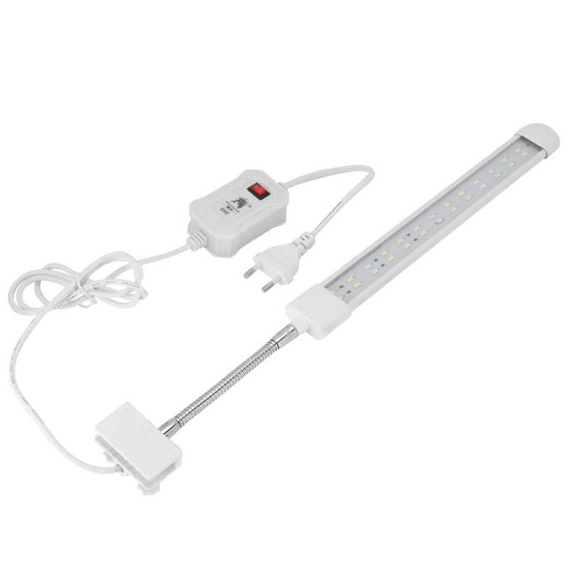 Home Aquarium Small Fish Tank Mini Aquarium fish tank Fish Tank Clip on Light Aquarium Clamp Lamp with White and Blue Light: Style3