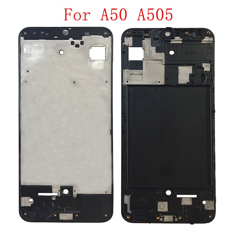 Obudowa środkowa rama LCD Bezel płyta panelu podwozia dla Samsung A10 A20 A30 A40 A50 A60 A70 A10S A20S A50S telefon bliski rama: For A50