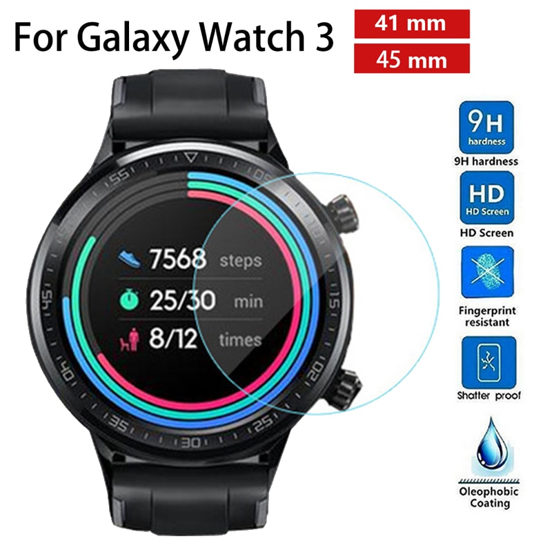 Horloge Screen Protector Voor Samsung Galaxy Horloge 3 41Mm 45Mm Horloges Protector Voor Samsung Horloge 3 Horloge 41 band Case Accessoires