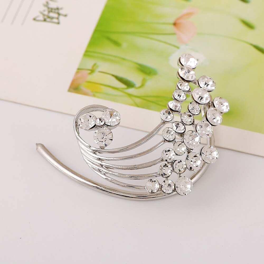 LUKENI 10 teile/los Modeschmuck Strass Ohrringe Punk Zweige Ohr-stulpe-ohrring Jacken Für Frauen Und Männer EJ023