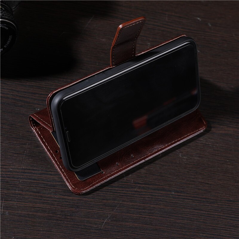 Funda para Lenovo K6 Power K33A42, Funda trasera de silicona suave para Lenovo k6 K33a48, Funda con ranura para tarjeta, Funda, Funda, cartera, bolsa de cuero