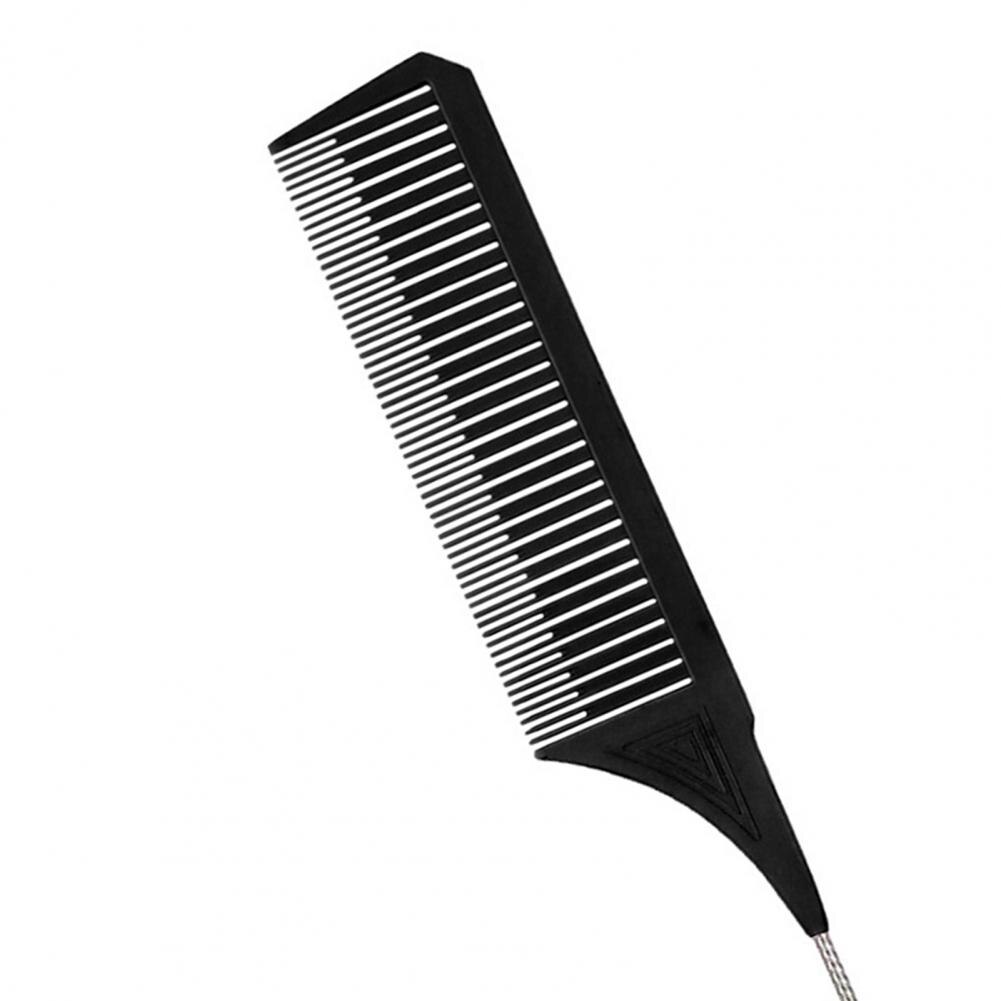 Trendy Comb Good Toughness PC Tip-tail Hair Highlighting Comb for Stylist Dyed Hair Pick and Dye Comb Hair Dyeing Hair Salon