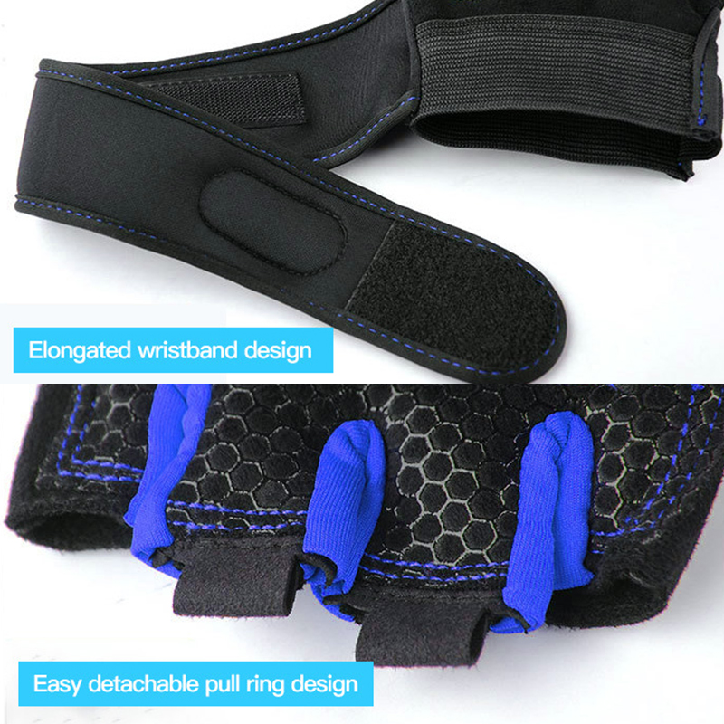 Gants d'haltérophilie hommes femmes quatre saisons gymnastique bracelet gants de Fitness équipement d'haltères sport cyclisme gants antidérapants