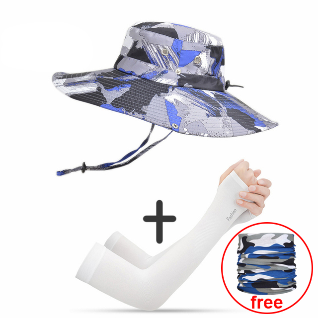 Casquette pour hommes, randonnée en plein air, pare-soleil d'été, casquette de pêche, respirante, pliable, grand bord, Panama: Rouge