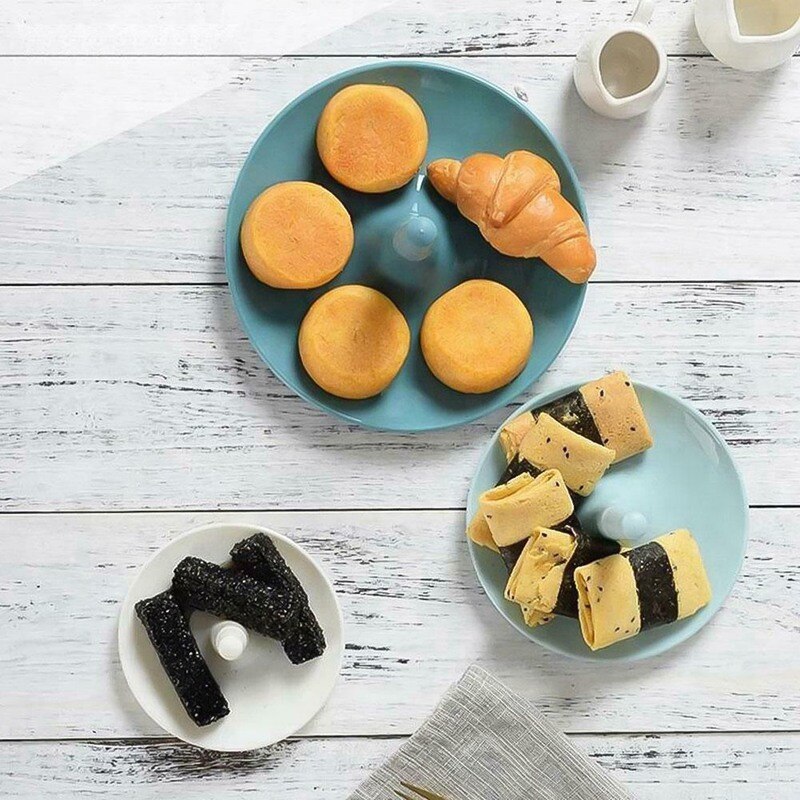 3 Tier Cake Stand Afternoon Tea Wedding Plates Party Tableware Bakeware Plastic Pastry Tray Display Rack Dessert Cake Stand