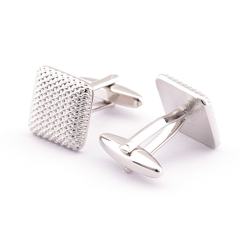 OTOKY Simple Gentleman Men Wedding Party Silver Color Cuff Link Cufflinks Nov.6