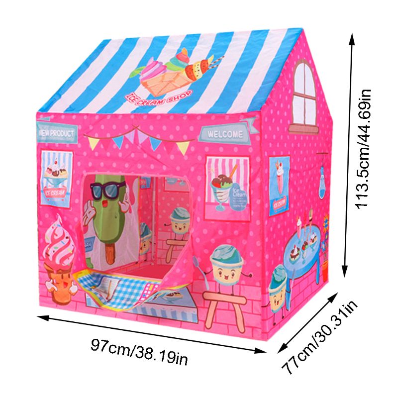 Children Dessert Theme Store Easy Installation Tent Kids Play House Indoor Tent