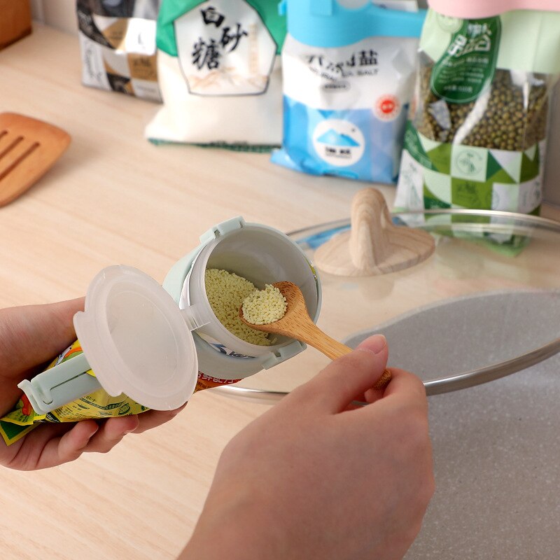 Portable Household Food Sealing Clip Sealing Machine Moisture Proof Food Storage Bag Clip Food Sealing Clip Kitchen Tools TSLM1