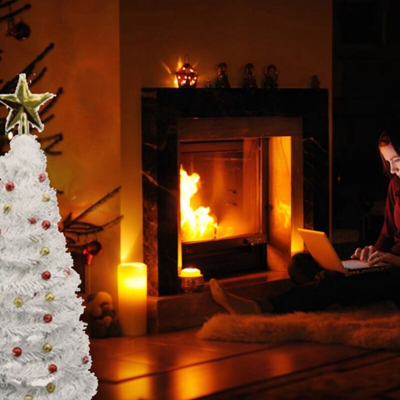 Trineo Navideño Decorativo Para Mesa - Adorno Festivo De Hierro Y Tela Para Navidad