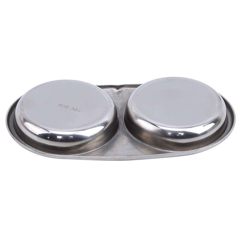 Rvs Ultralight Camping Kookgerei Keukengerei Outdoor Servies Set Wandelen Picknick Plaat Kruiden Gerecht Saus Dip Gerechten