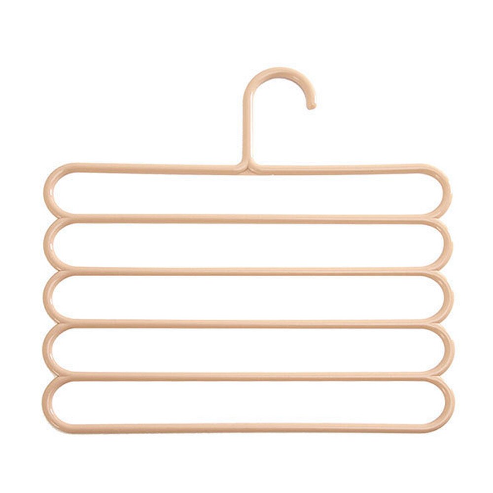 1 Pc Broek Hangers Houders Multifunctionele Broek Hanger Magazijnstelling Kleerhanger Tie Sjaals Riem Handdoek Antislip Magic hanger