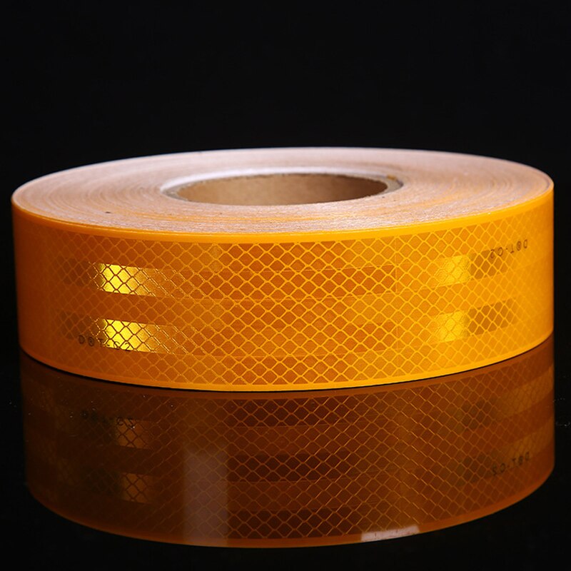 5 cm Tank Truck Reflective Stickers for Dangerous Goods Transport Vehicles Night Safety Warning Tapes Traffic Safe Protection