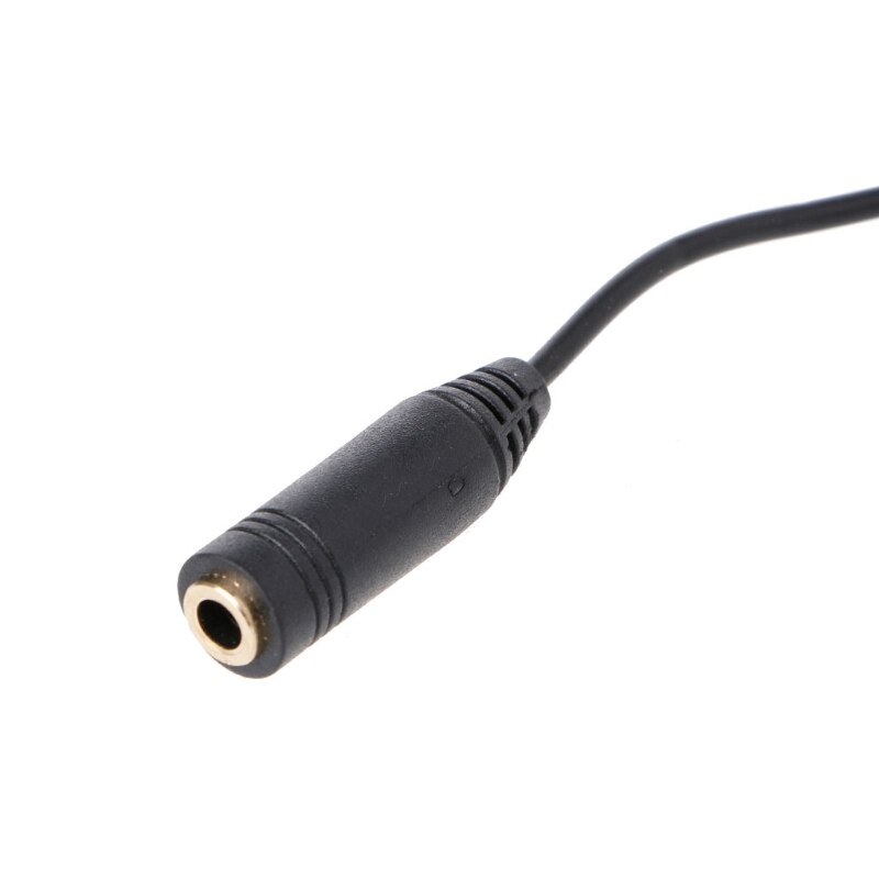 Câble Jack Aux stéréo à 3 pôles mâle à femelle, 3.5mm, avec contrôle du Volume