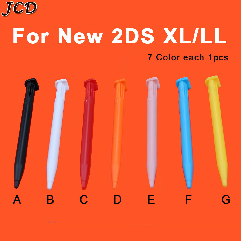 JCD Stylus-Bolígrafo de plástico para consola de juegos, conjunto de bolígrafo de pantalla táctil para Nintendo 3DS 2DS LL XL para 3DS XL NDSi, accesorios para consola de juegos
