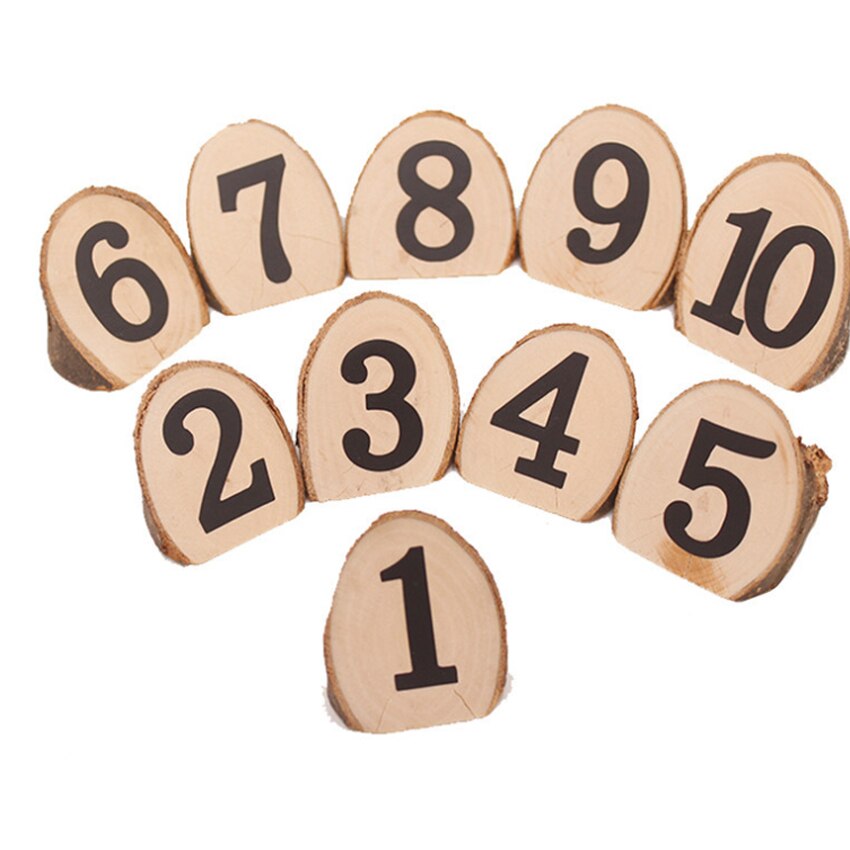 Lot de 10 trombones créatifs en bois original, pour Album Message, en bois naturel avec Clips numériques, Clips de décoration