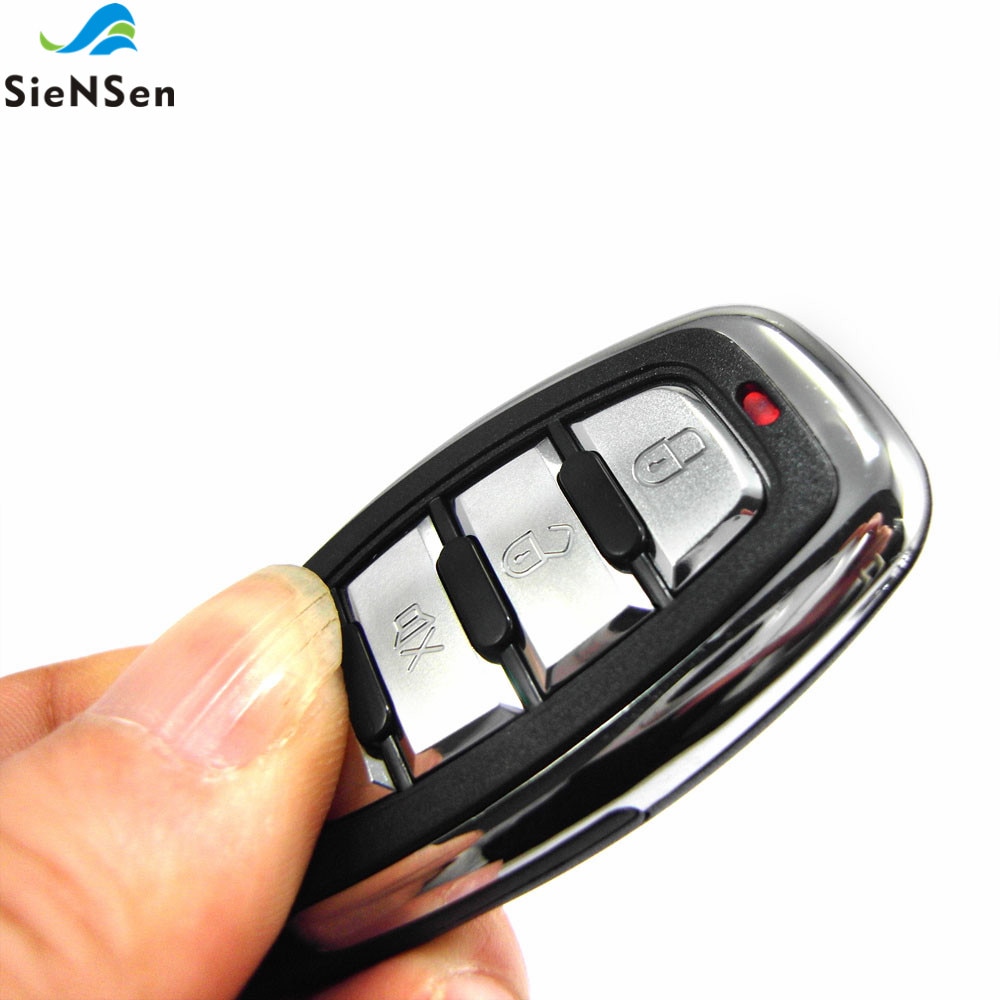 SieNSen coche Universal Kit Central de Control remoto cerradura sistema de bloqueo de la puerta de entrada sin llave de seguridad de alarma de coche M616-8152
