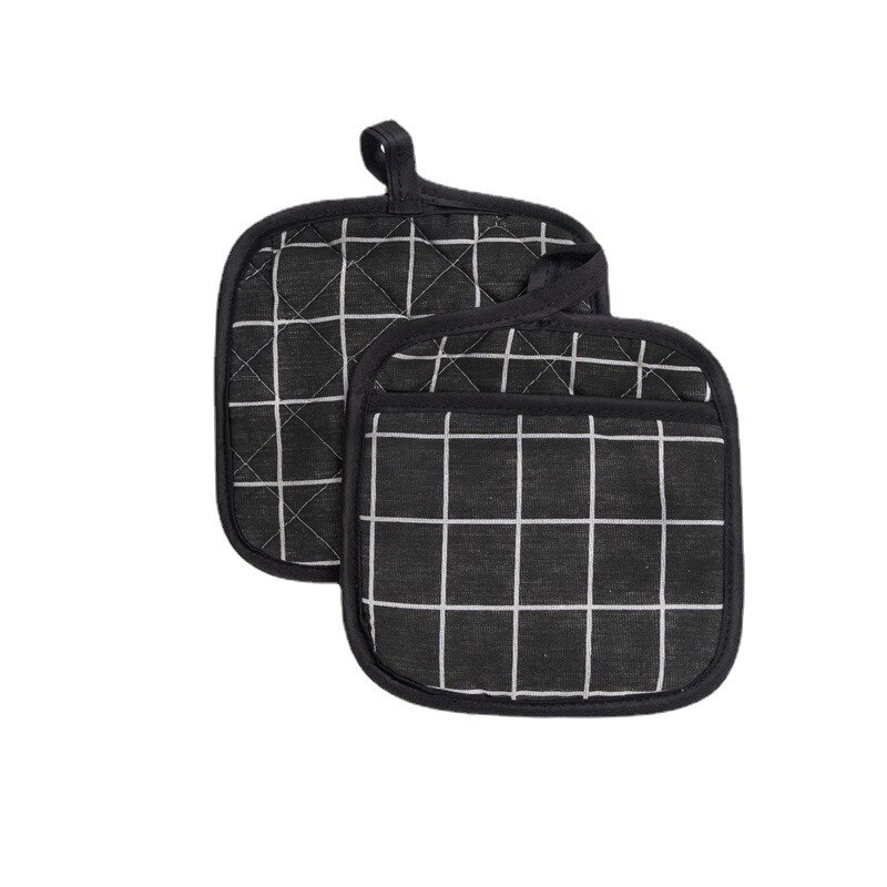 Guantes de cocina resistentes al calor, manoplas para olla , 2 piezas: 2PCS B
