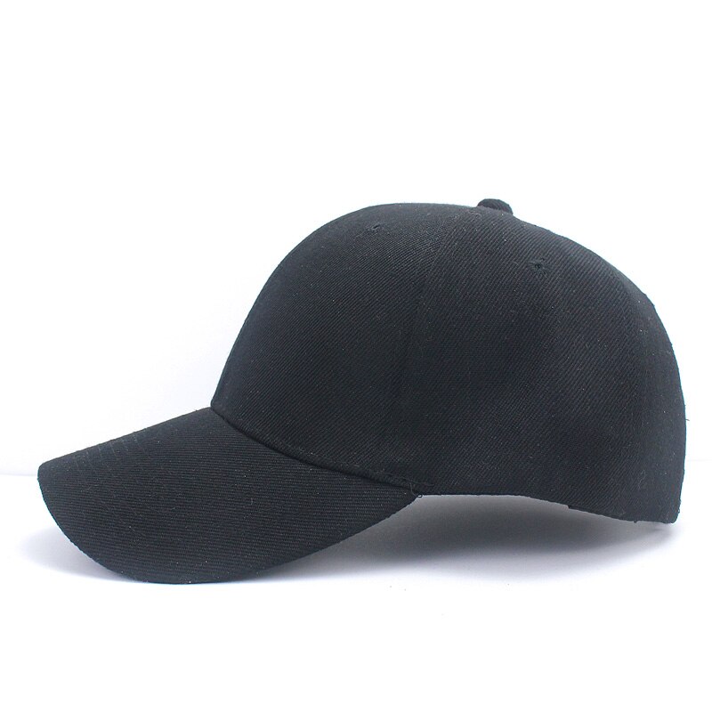 2019 Nuovo Cappello Da Baseball di Colore Solido Uomini Della Protezione Delle Donne Della Protezione Del Cappello Del Sole All'aperto Casual Trucker Snapback Nero Hip Hop Papà cappelli Gorras