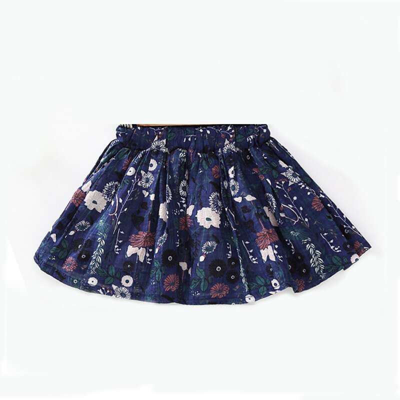 Meisjesrok met A-lijn voor kinderen, plissé, schoolrok, casual tutu-rok