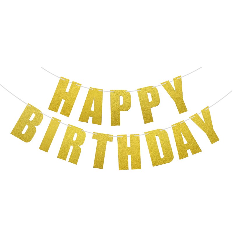 Happy Birthday Balloon Set Balloons Garland Hanging Banner Bunting for Kids Birthday Baby Shower Anniversary Party Decoration: B05