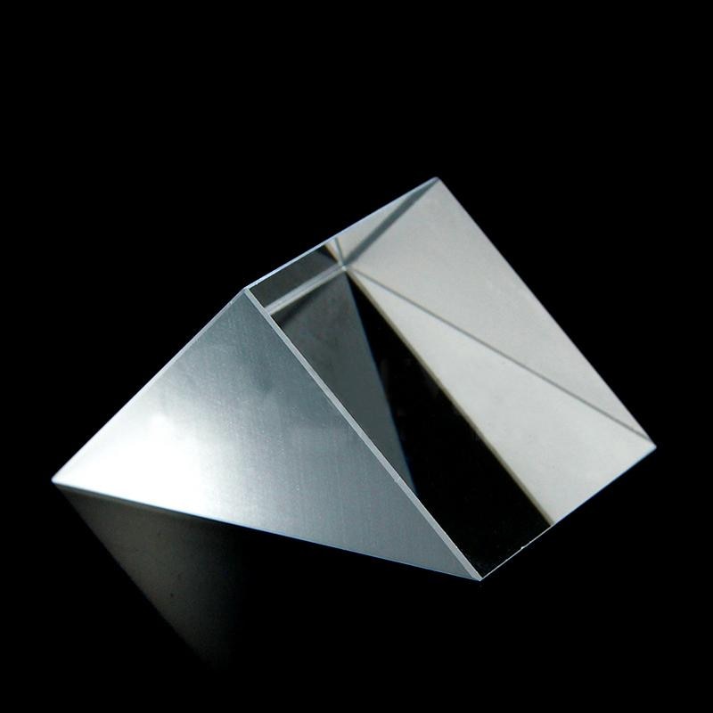 30*50mmOptical Glass Processing Right Angle Prism 90 Degree Total Reflection Inclined Plane Coated Optical Prism Lens Processing