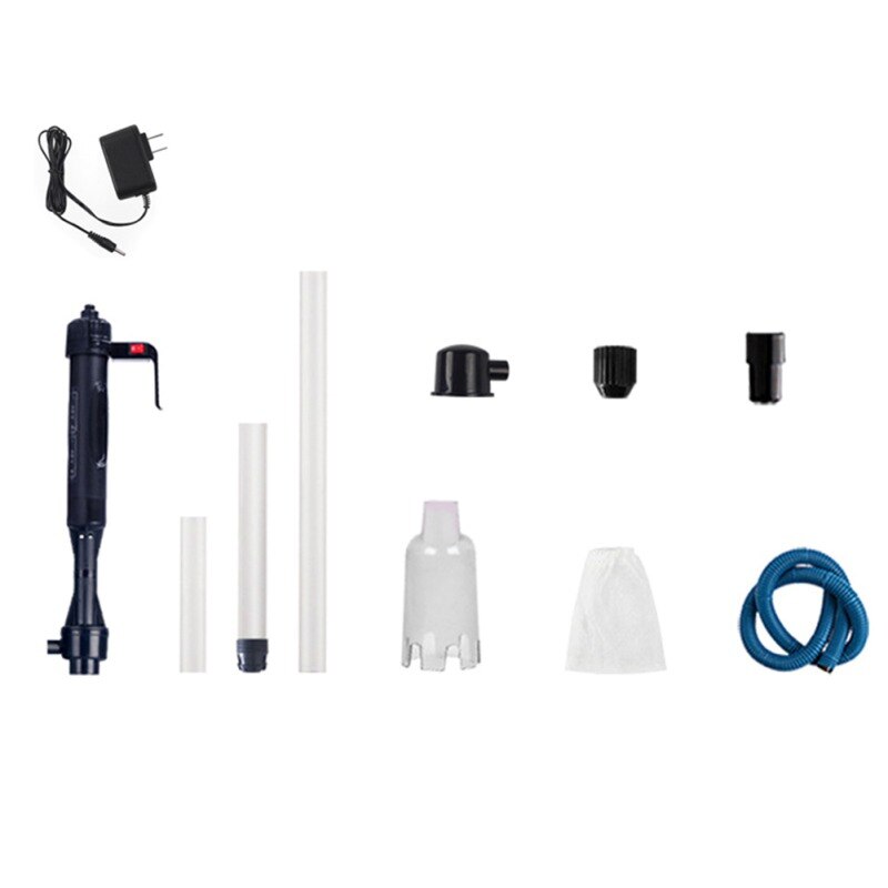 Electric Aquarium Fish Tank Water Change Pump Aquarium Cleaning Tool Water Changer Gravel Cleaner Siphon Filter Pump