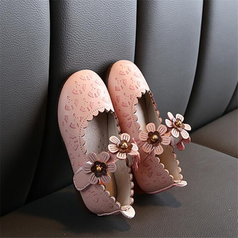 Leuke Mode Meisjes Kinderen Leren Enkele Schoenen Voor Peuters Kids Prinses Schoenen Voor Kinderen Platte Zachte Party Dansen Schoenen