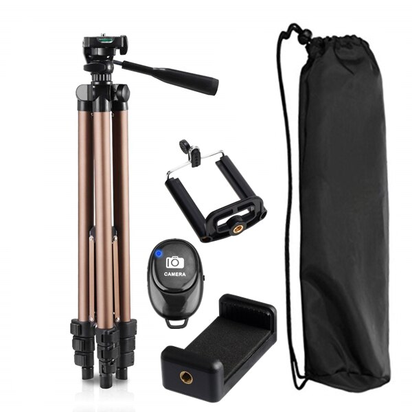 Tripod Camera With Remote Control Phone Holder For Smart Phone Camera Wireless Remote Shutter Portable Digital Camera Tripod: Tripod with Remote