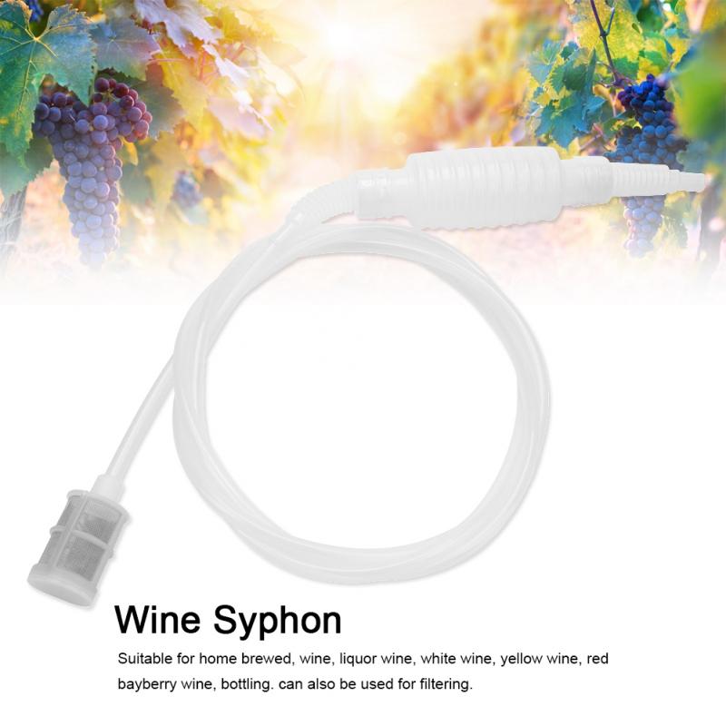 Hjemmebrygge sifon filter rør rør slange øl vin brygging gjør verktøy mat grade material produksjon brygging