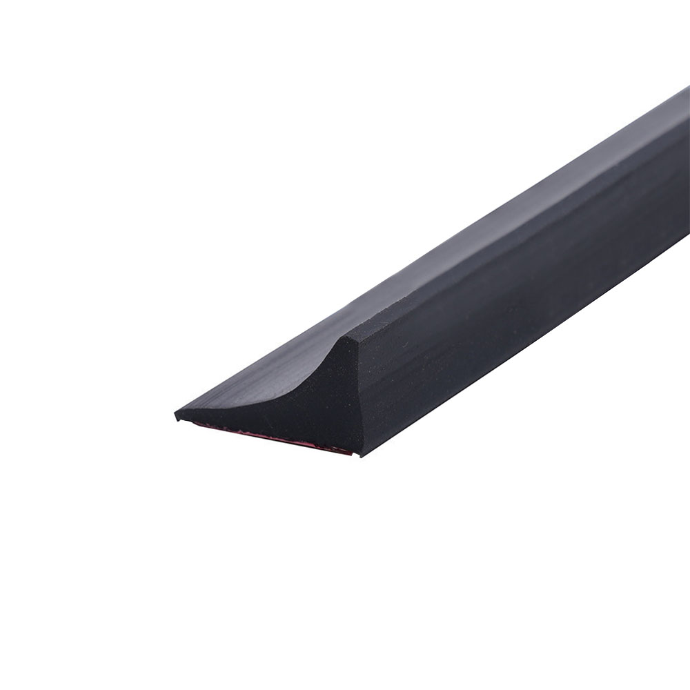 Barrière auto-adhésive en Silicone, barrage d'eau pour comptoir de cuisine, barrière étanche, salle de bains, douche, bouchon d'eau, protection, séparation sèche et humide: noir