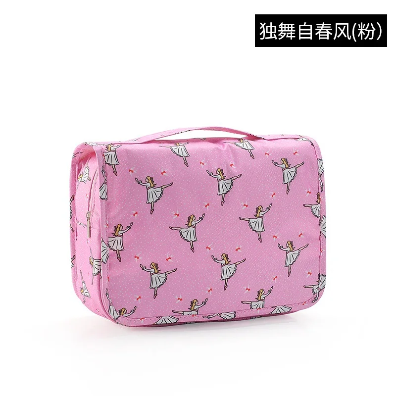 High Capacity Makeup Bag Travel Cosmetic Bag Waterproof Toiletries Storage Bags Travel Kit Ladies Beauty Bag: Yellow