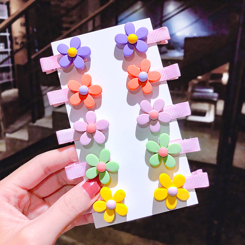 Mini mignon coloré fruits dessin animé animaux pinces à cheveux pour filles tête bijoux pince cheveux accessoires 4*2cm/1 pièces mignon épingle à cheveux: 03