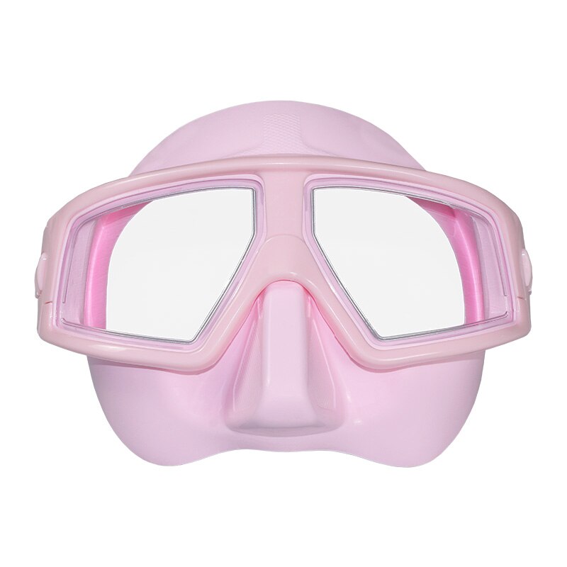 Freediving Mask - Low Volume - Anti-Fog Lens - Silicone Skirt & Strap - Adjustable PC Buckle
