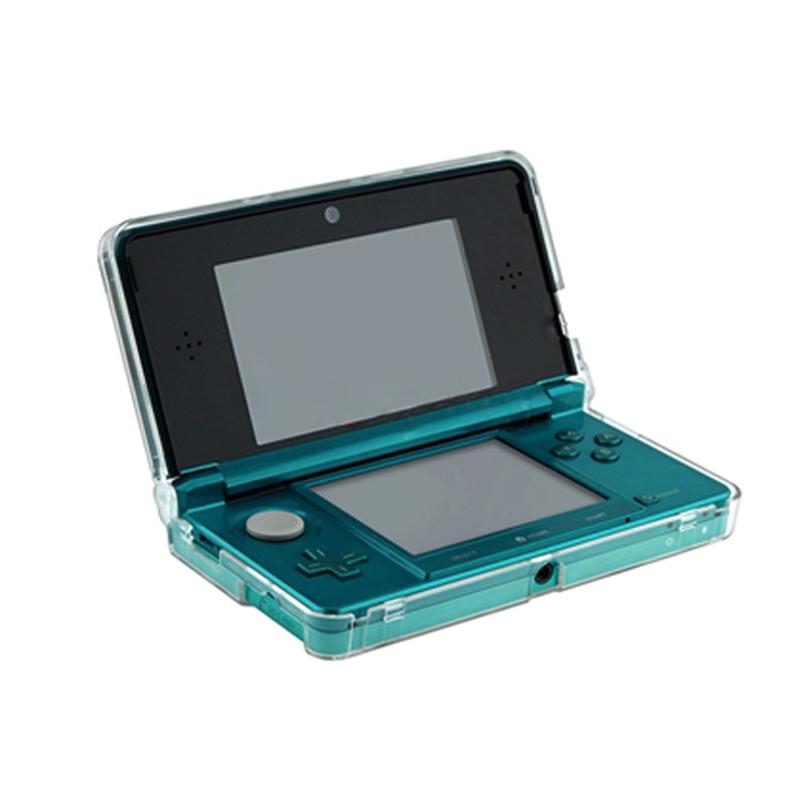 New Crystal Clear Duro Della Cassa Della Pelle Della Copertura di Protezione Completa di Plastica da gioco Accessorio della copertura di Caso per Nintendo 3DS N3DS Console